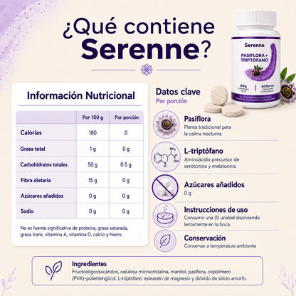 Serenne™ Pasiflora + Triptófano